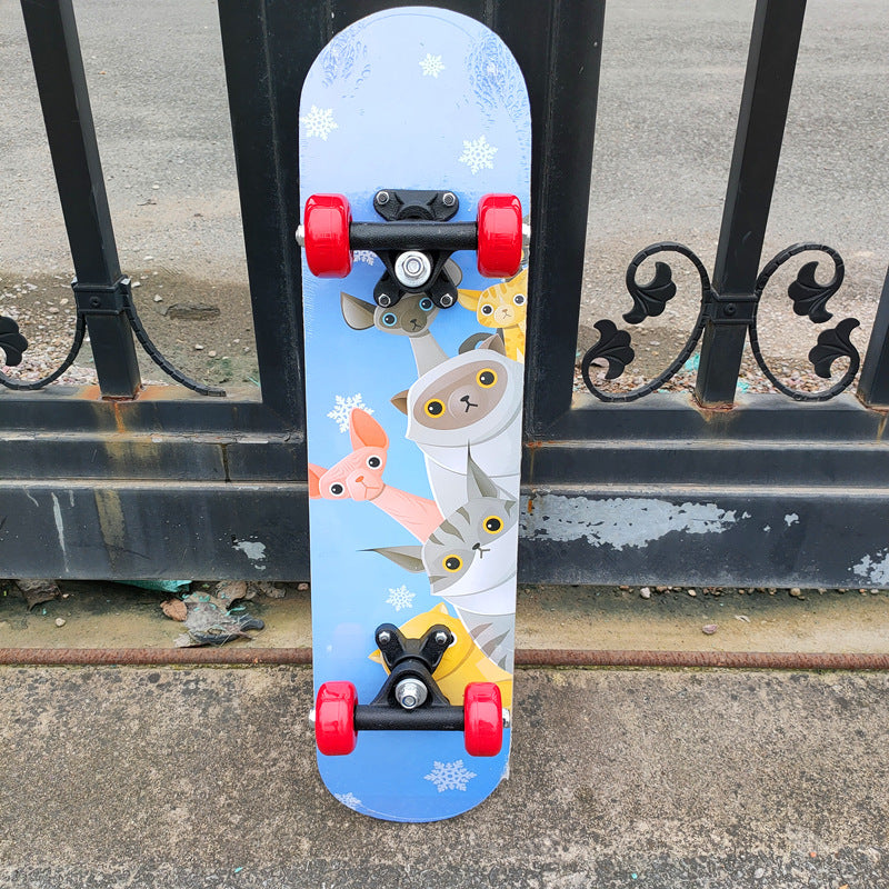 Beginner Double-Sided Children Scooter Skateboard