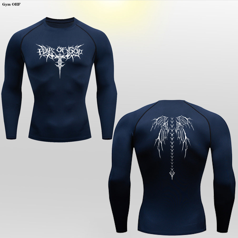Anime Print Sports T-Shirt
