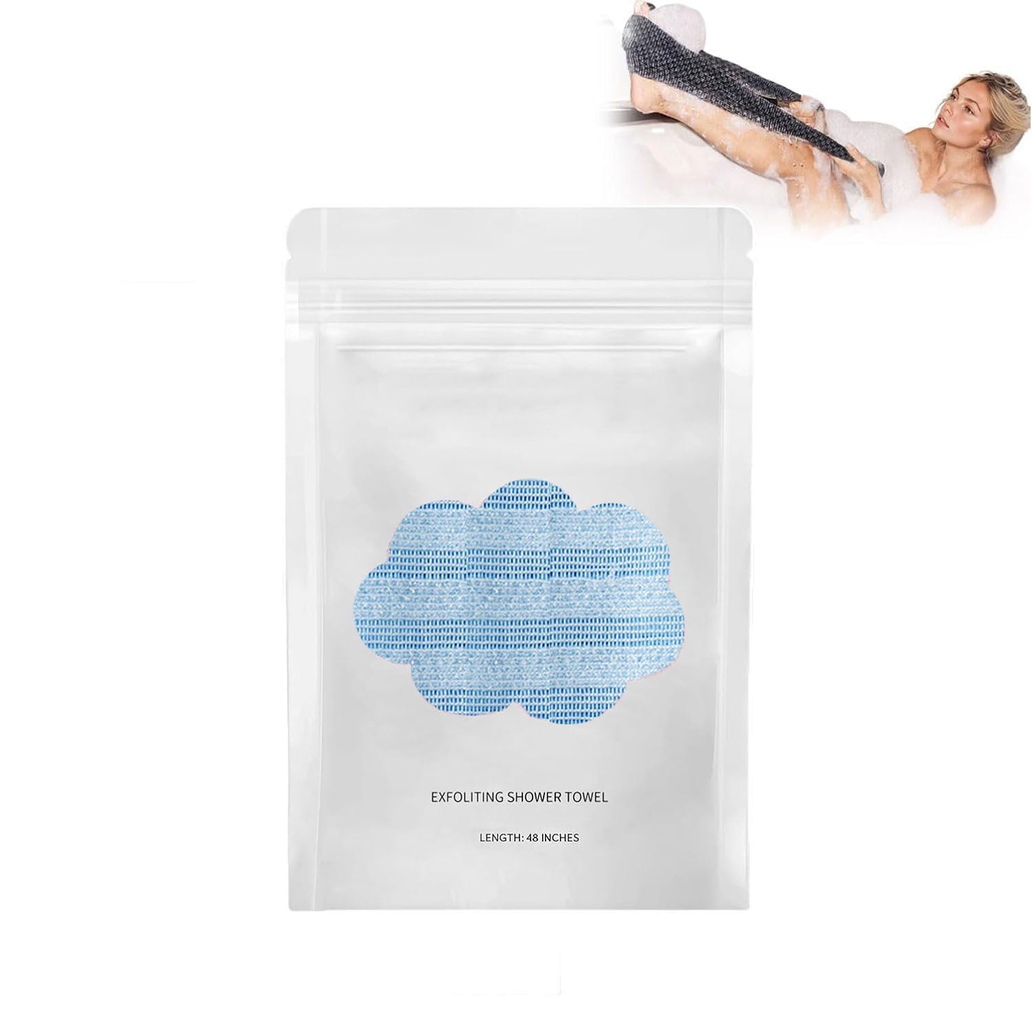 Exfoliating Antibacterial Shower Towel