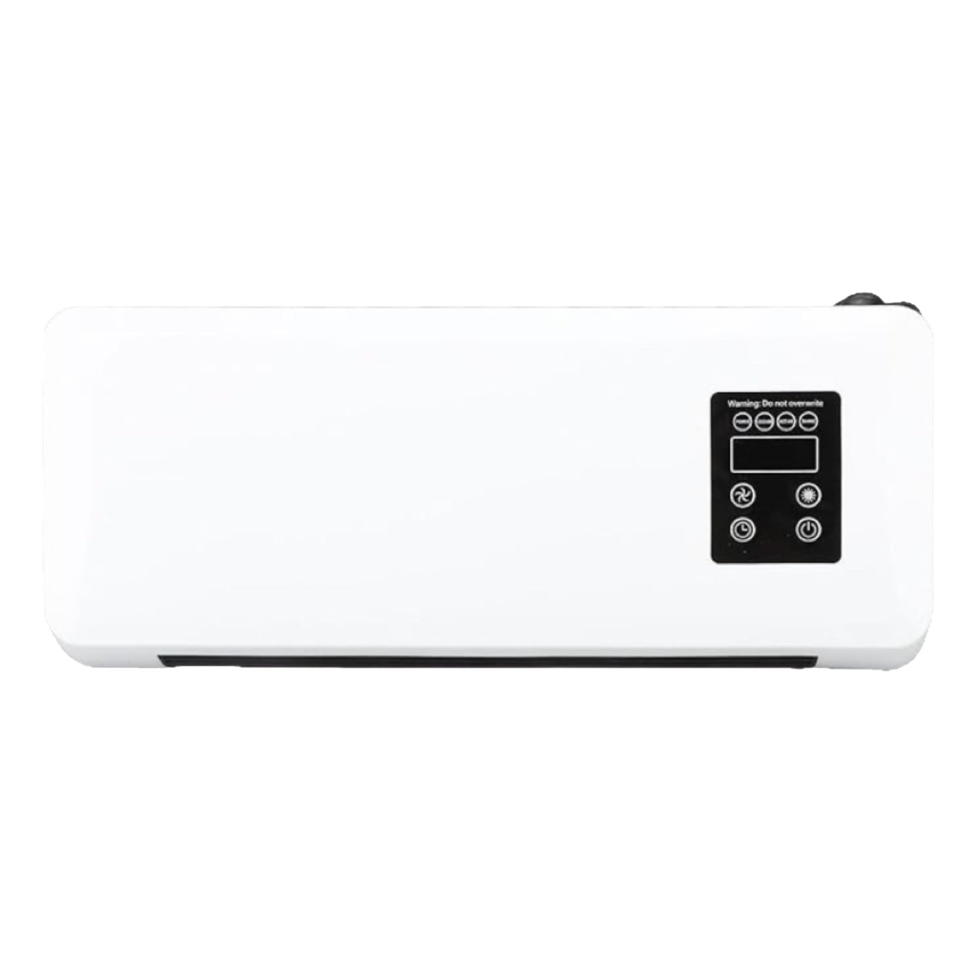 Aero 2-in-1 Wall-Mount Space Heater & Fan -1500W PTC Ceramic Heater with Remote