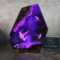 Handcrafted Artisan Galaxy Resin & Starship Diorama Lamp – Cosmic LED Ambient Night Light with Polished Resin Art & Multiple Size Options