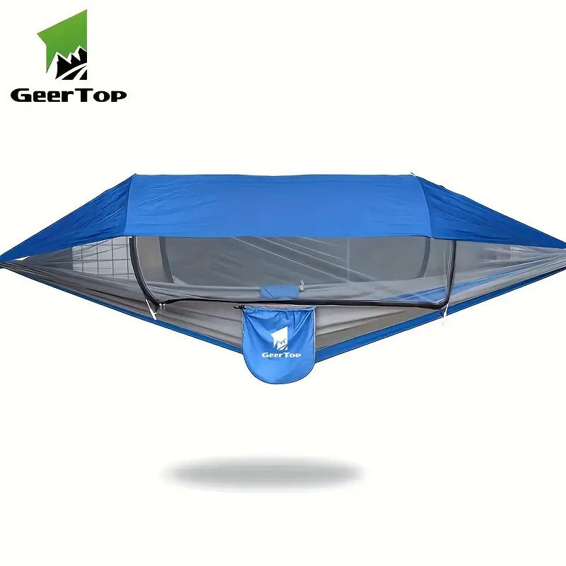 Aero Camp 2-in-1 Hammock Sleeping Bag | Insulated Portable Camping Pod with Mosquito Net