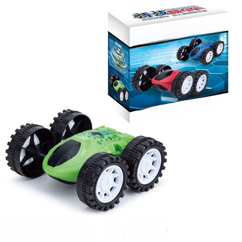 Inertial double-sided dump truck