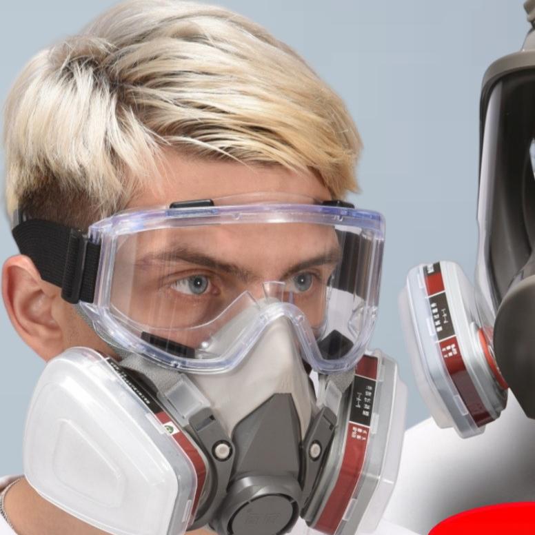 Silicone Gas Mask for Toxic Fume Protection