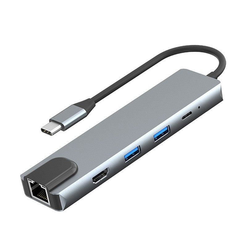 Aero Hub Pro Aluminum USB-C Docking Station | Multi-Port Laptop Expansion Hub