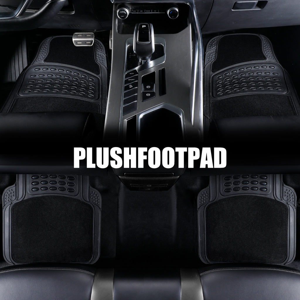 Universal PVC Car Floor Mats Set