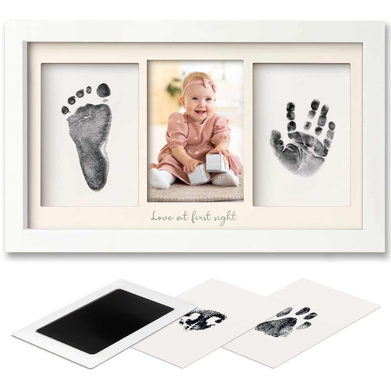 Handprint Photo Frame with Ink Pad