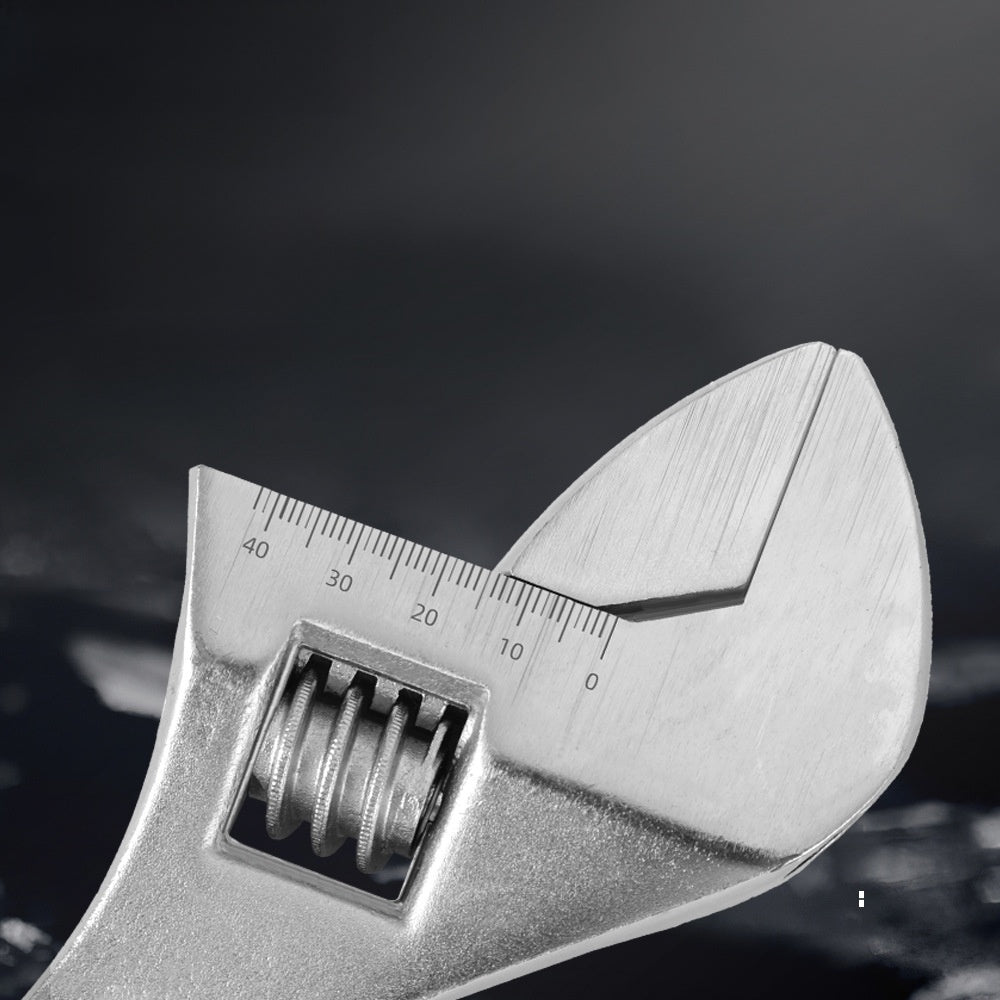 Adjustable Wrench with Self-Locking Mechanism