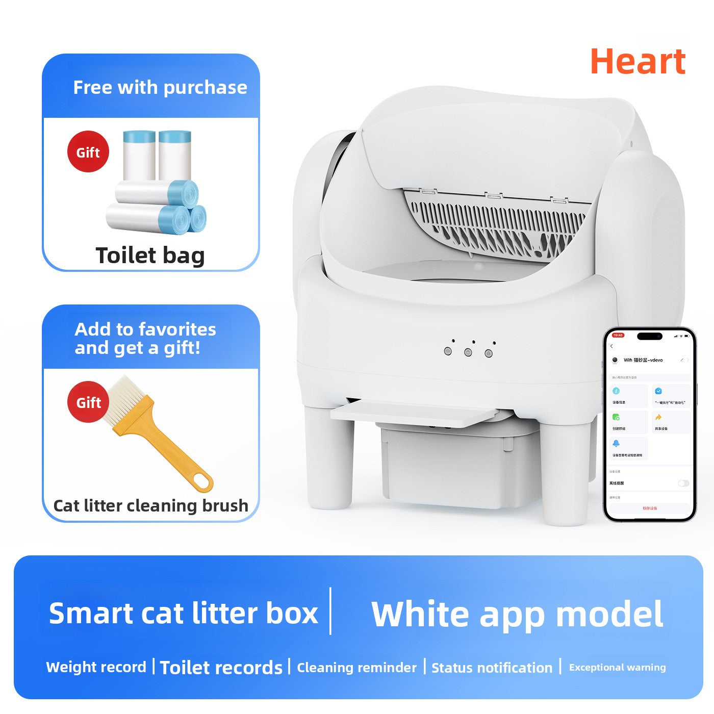 Intelligent Automatic Self-Cleaning Cat Litter Box