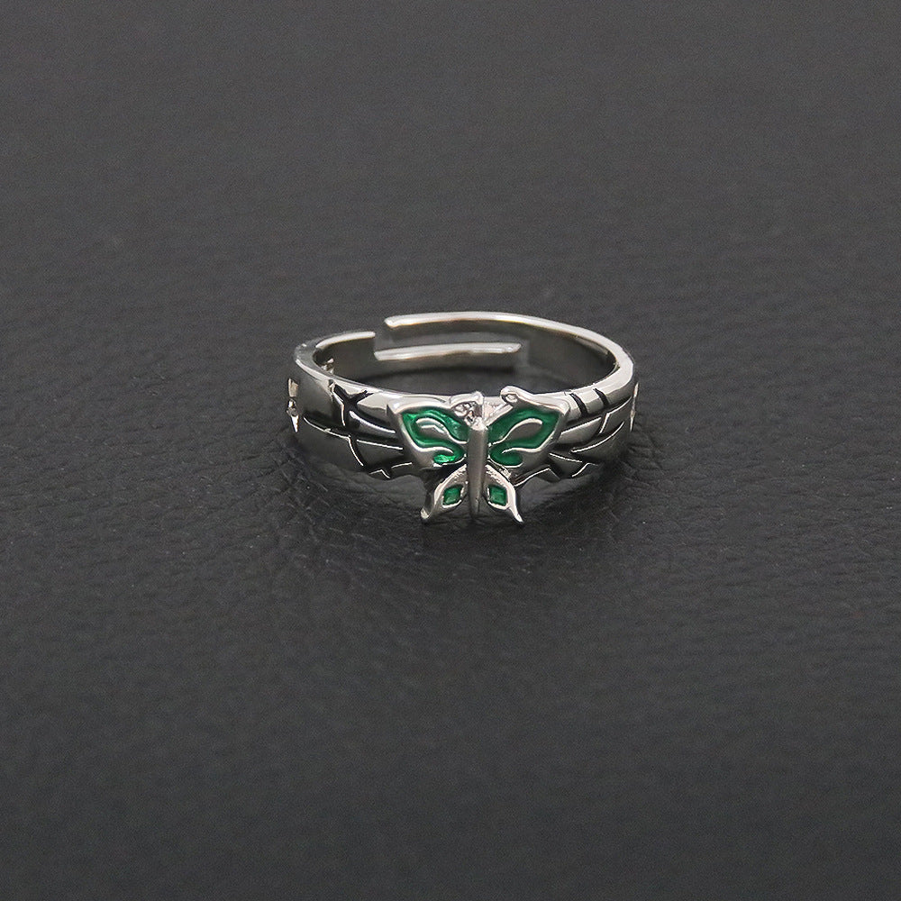 Anime Themed Metal Ring