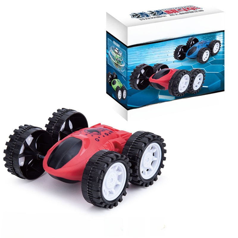 Inertial double-sided dump truck