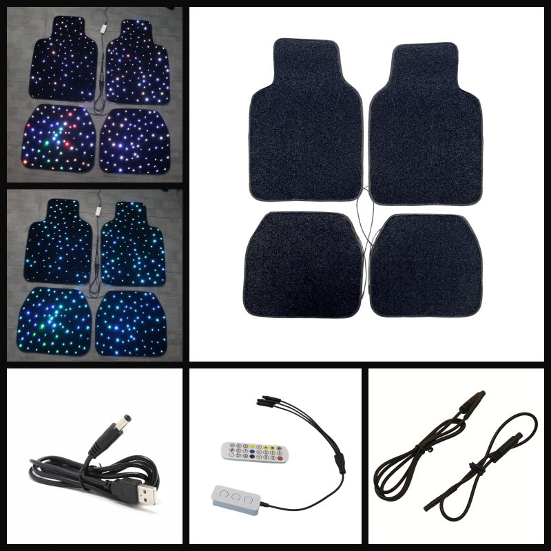 Starlight Fiber Optic car rug mat light