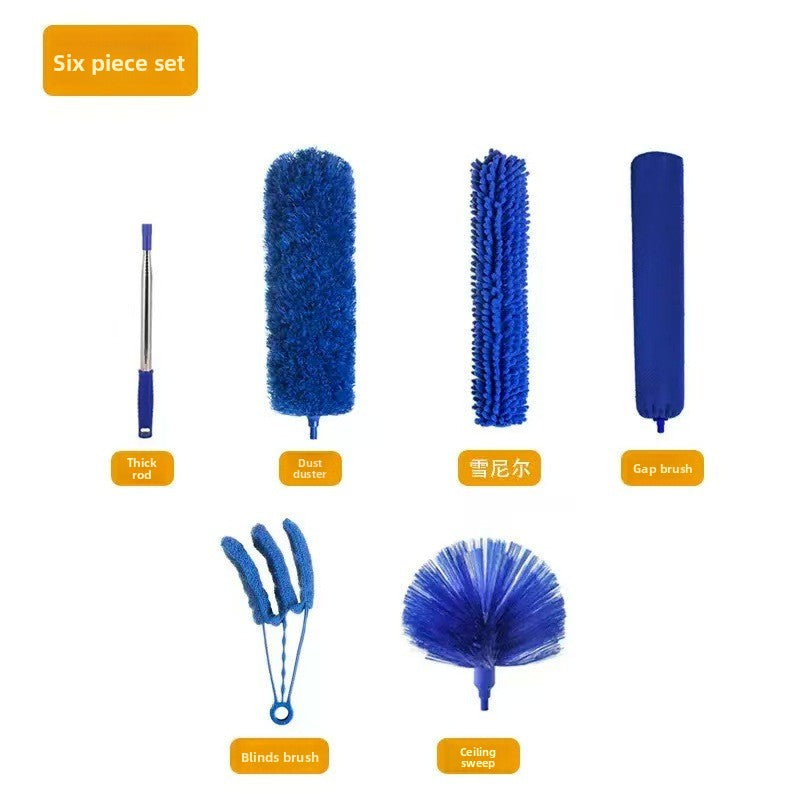 Telescopic Microfiber Cleaning Duster Set