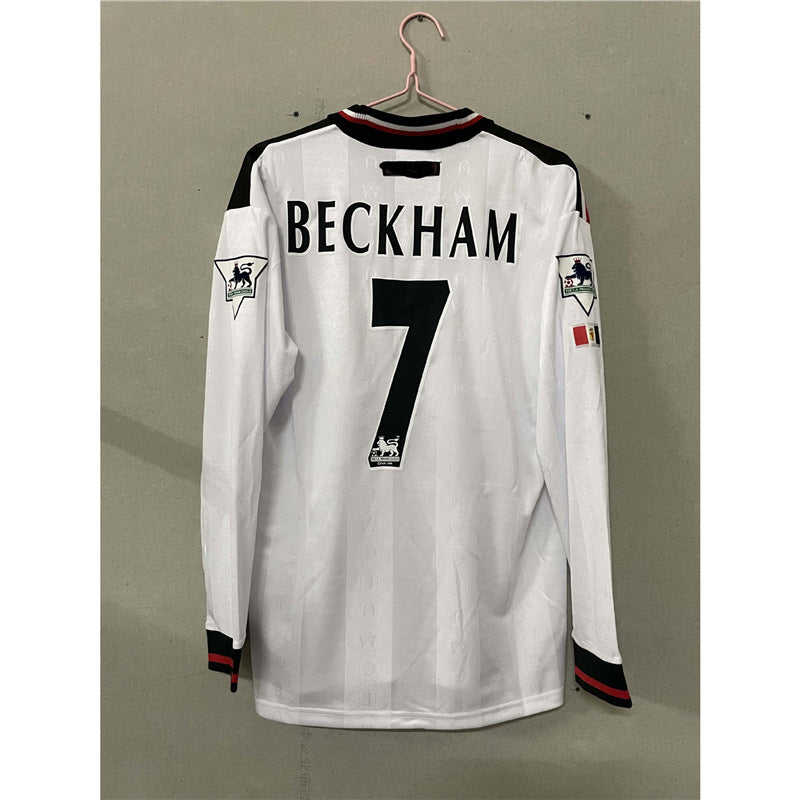 Vintage Retro Soccer Jerseys - Premium Cotton-Modal Blend Classic Football Kits, Ronaldo, Kaká, Beckham Legendary Player Editions (S-XXL)