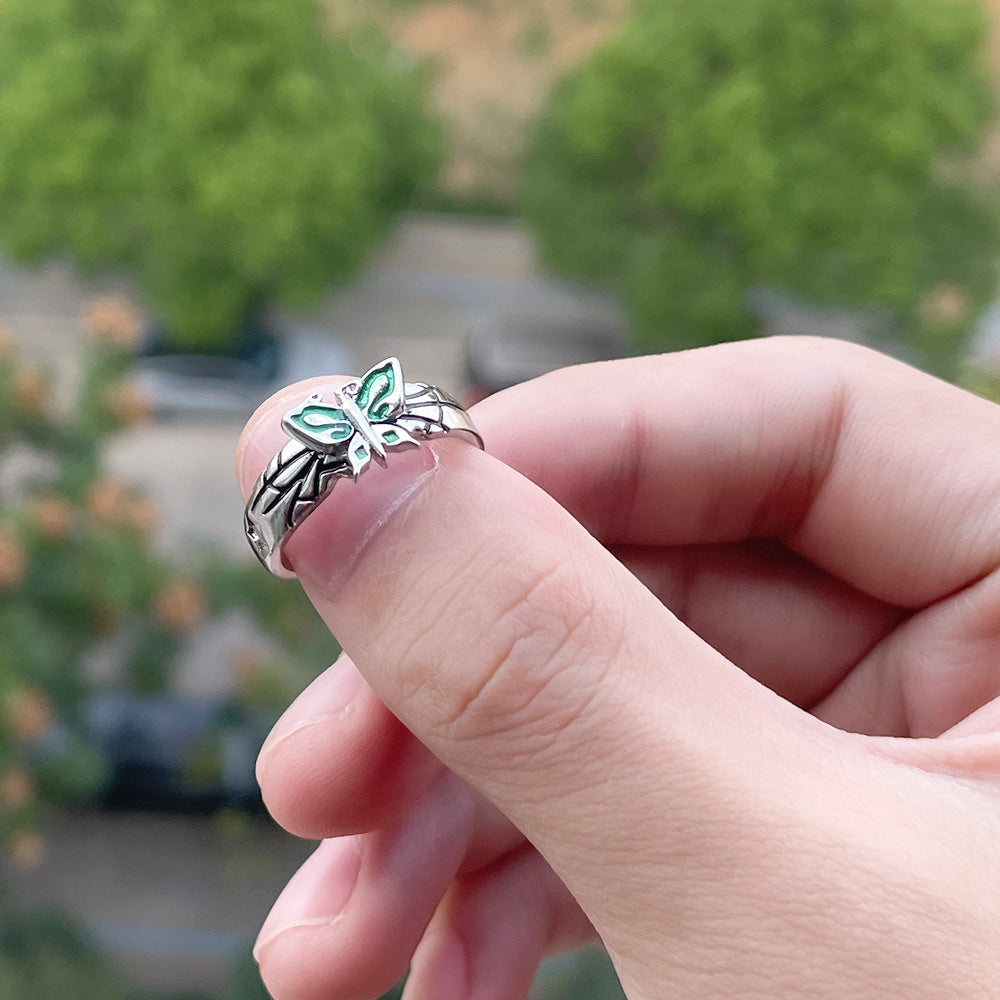 Anime Themed Metal Ring
