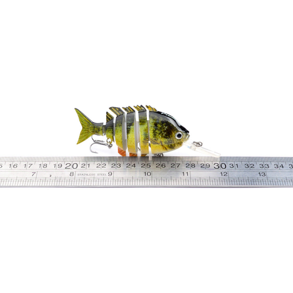 Hard Plastic Multi-Joint Fishing Lure