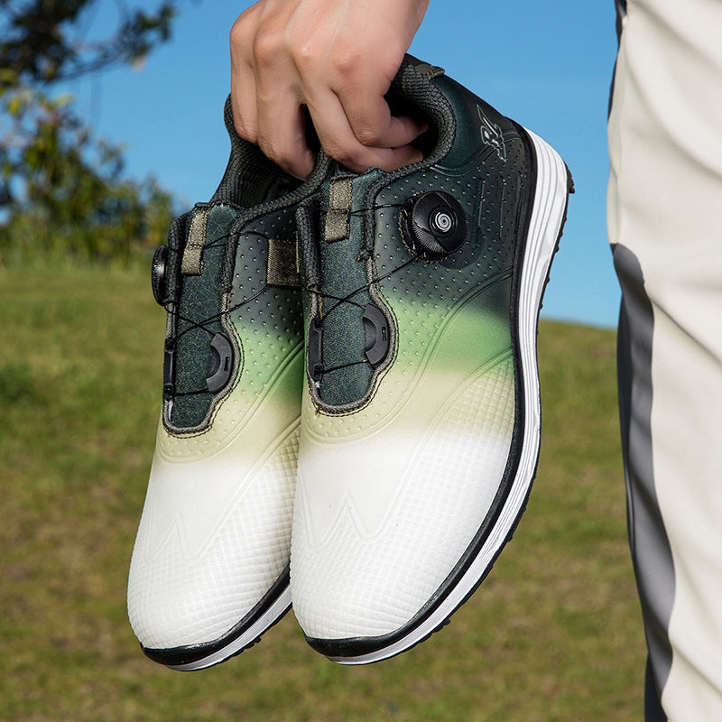 Breathable Rubber Sole Golf Shoes