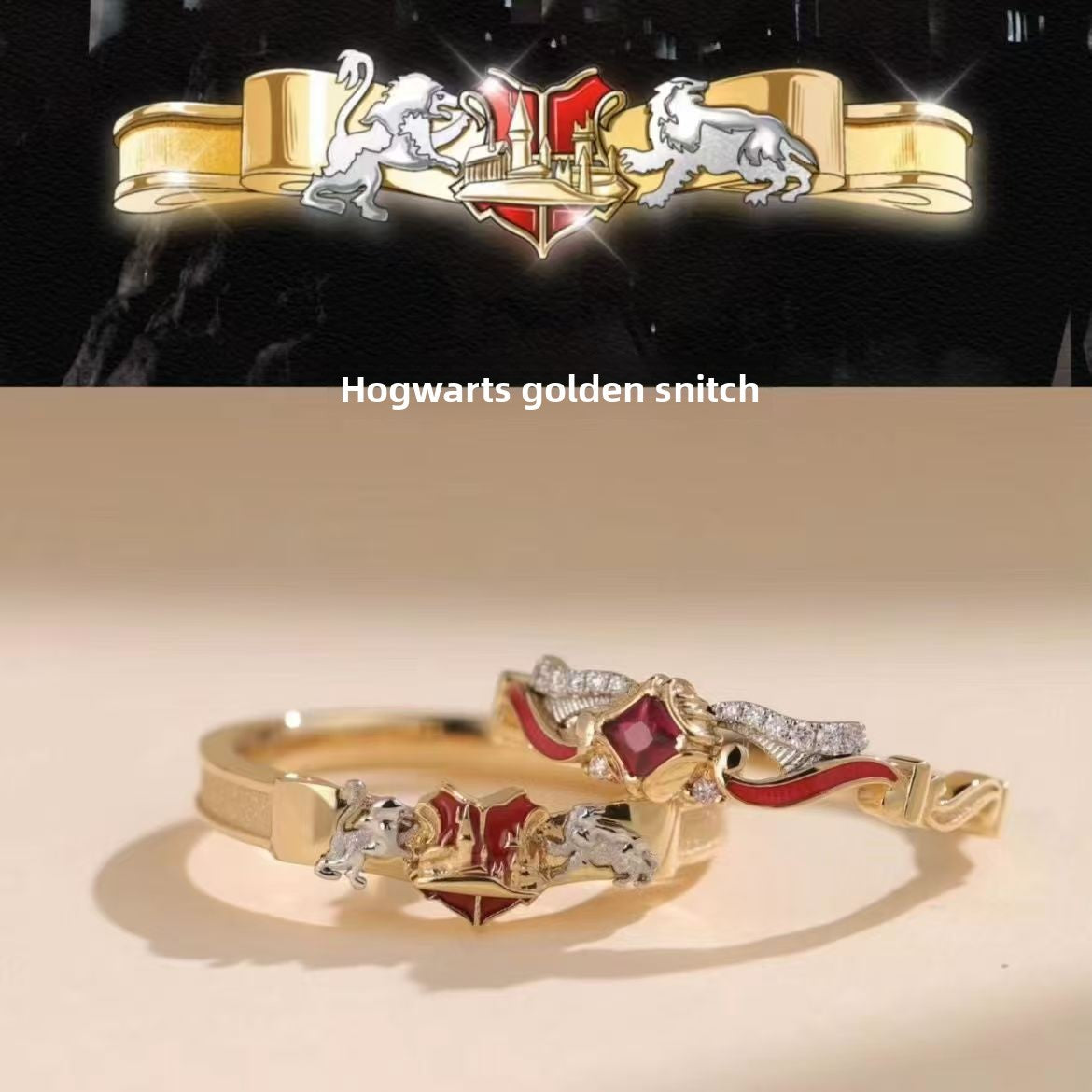 Harry Potter Ravenclaw House Ring Anime Fan Merchandise
