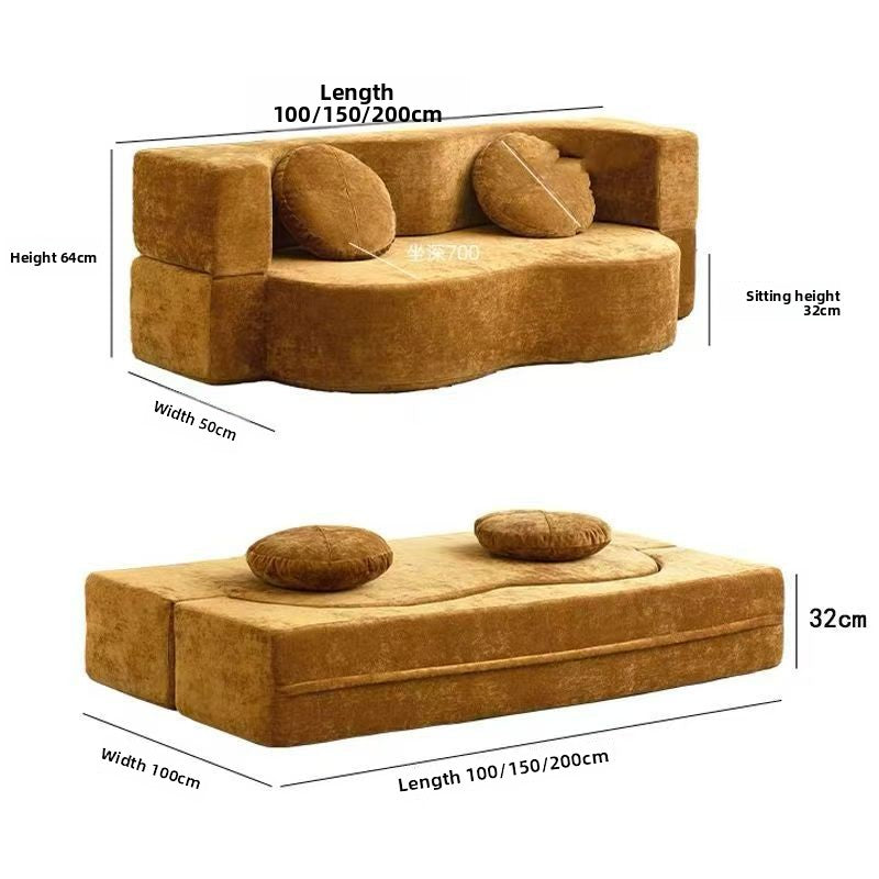 Foldable sofa bed