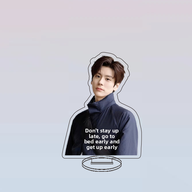 Double-Sided Acrylic Desktop Stand