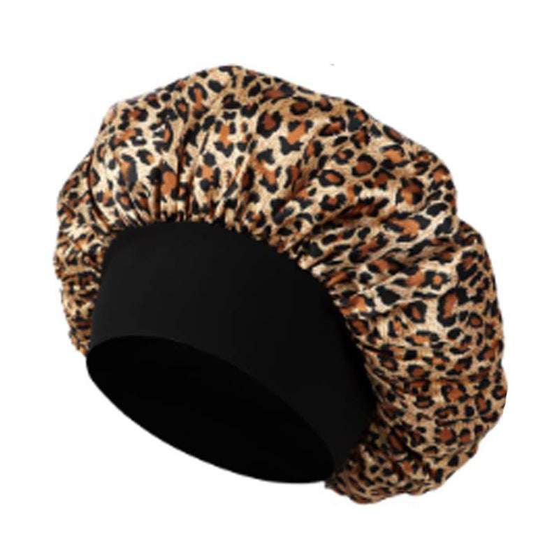 Wide Brim Stretchy Hair Care Cap
