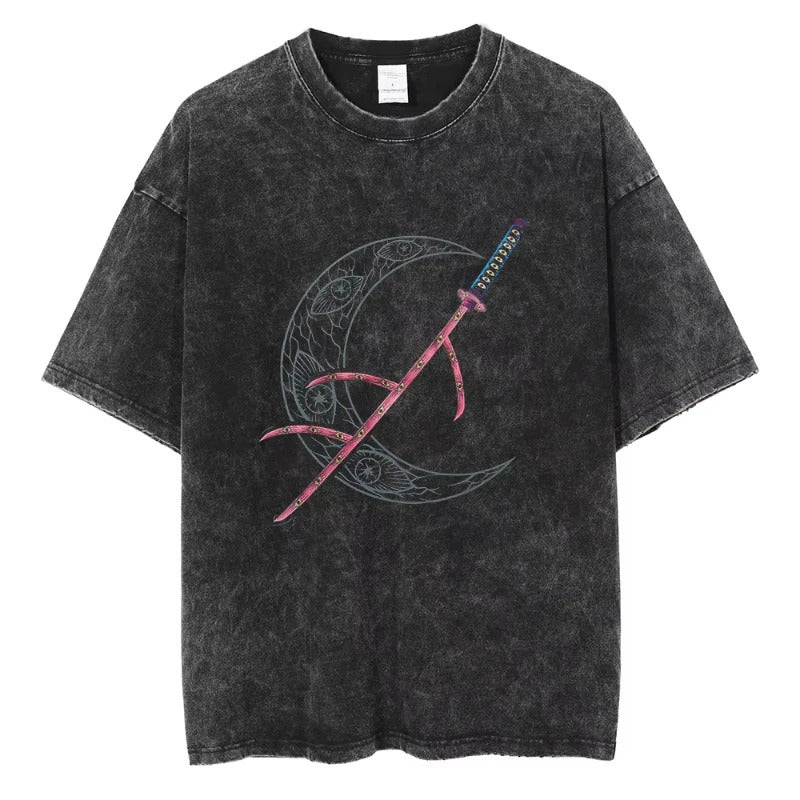 Demon Slayer Anime Printed Cotton T-Shirt