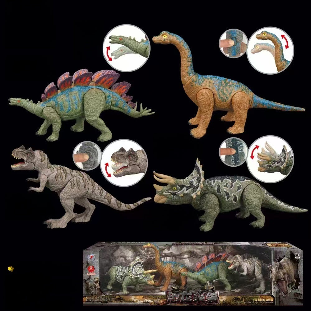 Large Remote Control Dinosaur Toy with Sound and Light