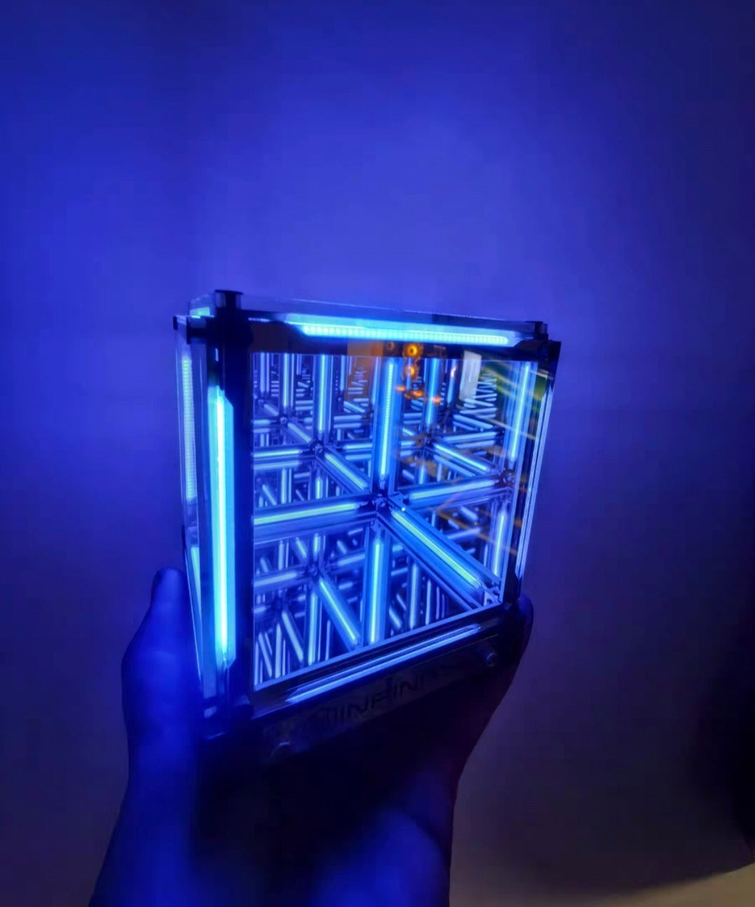 3D Illusion LED Desk Lamp with Multi-Color Lighting
