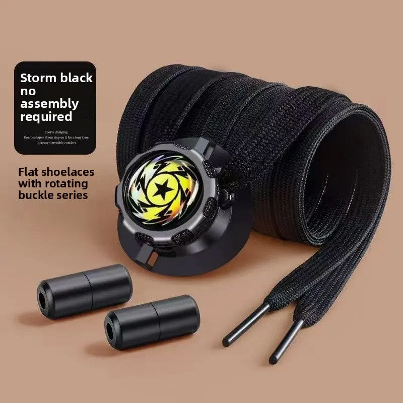 Rotating Buckle Shoe Lace Fastener