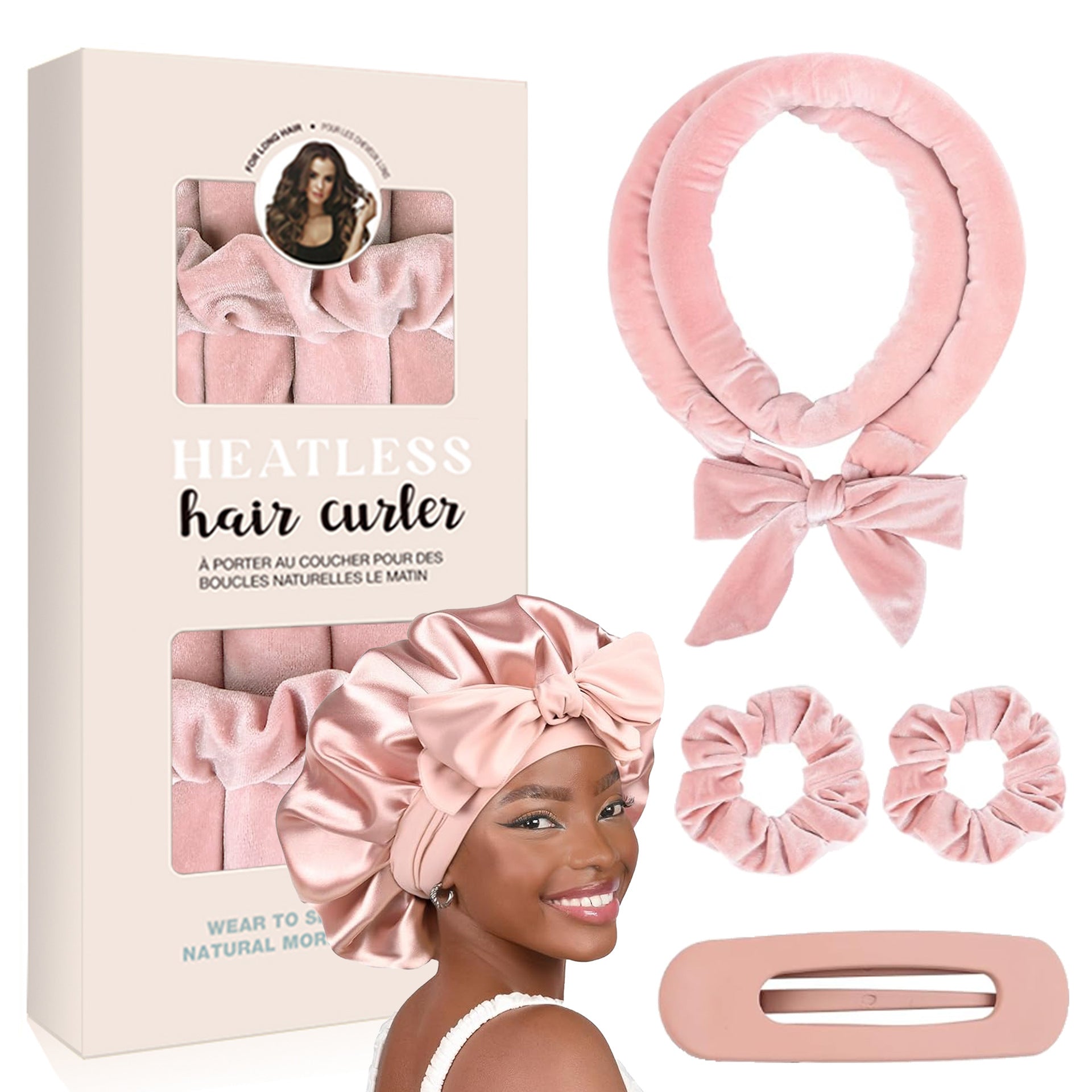 Soft Butterfly Bow Sleep Hair Coiler