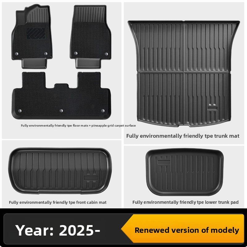 Tesla Model 3/Y Custom Fit TPE All-Weather Floor Mats