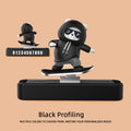 Moving Bear Skateboard Vehicle Decoration Piece