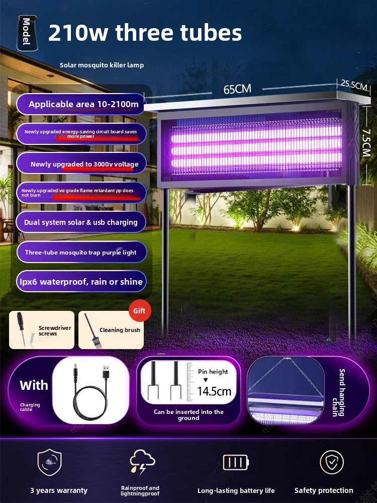 Solar Outdoor Mosquito Killer Lamp