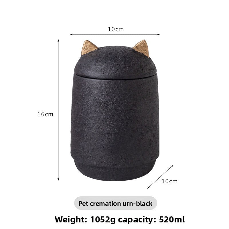 Cat and dog urn cremation ashes storage altar