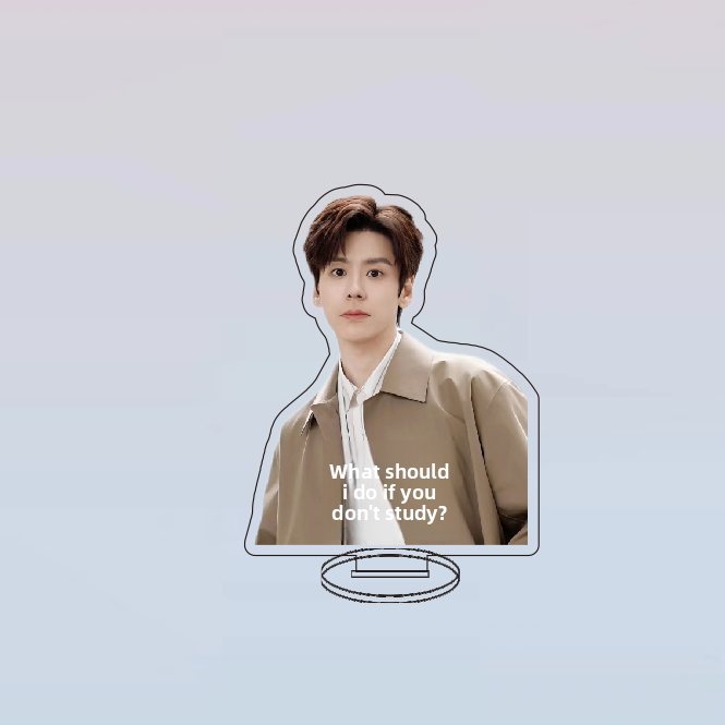 Double-Sided Acrylic Desktop Stand