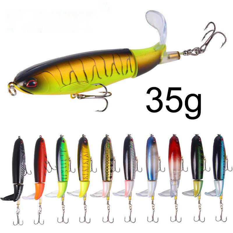 Surface Fishing Lure with Propeller