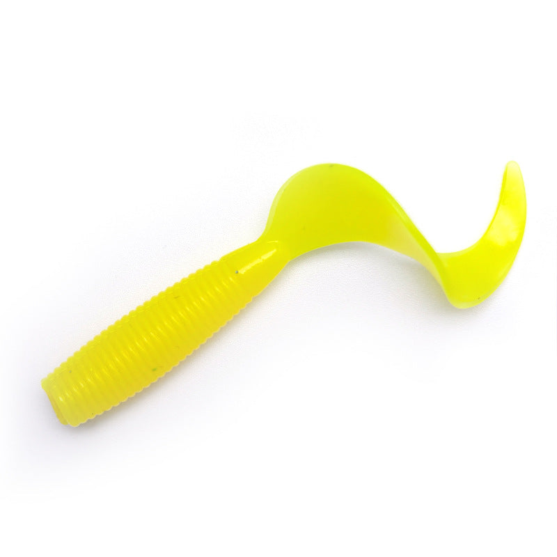 Spiral Tail Soft Fishing Bait