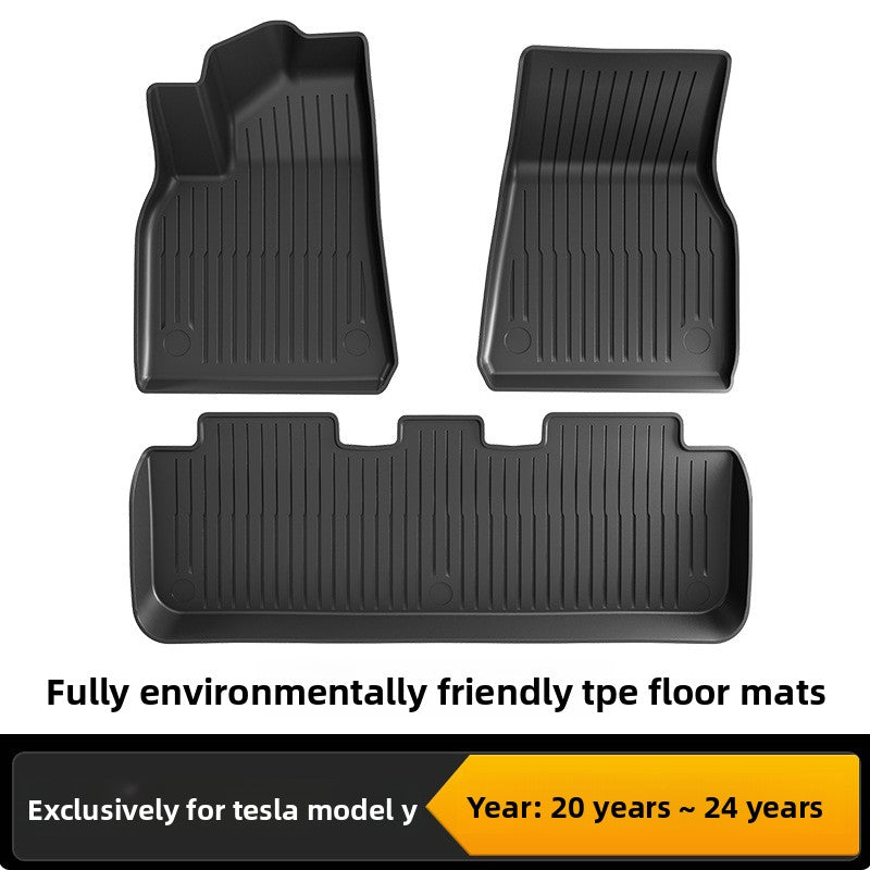 Tesla Model 3/Y Custom Fit TPE All-Weather Floor Mats