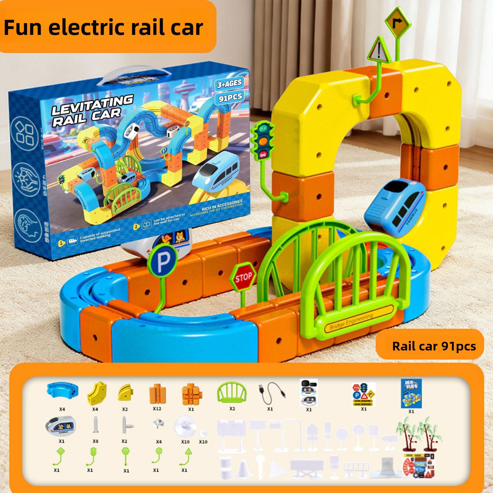 Magnetic Track Toy