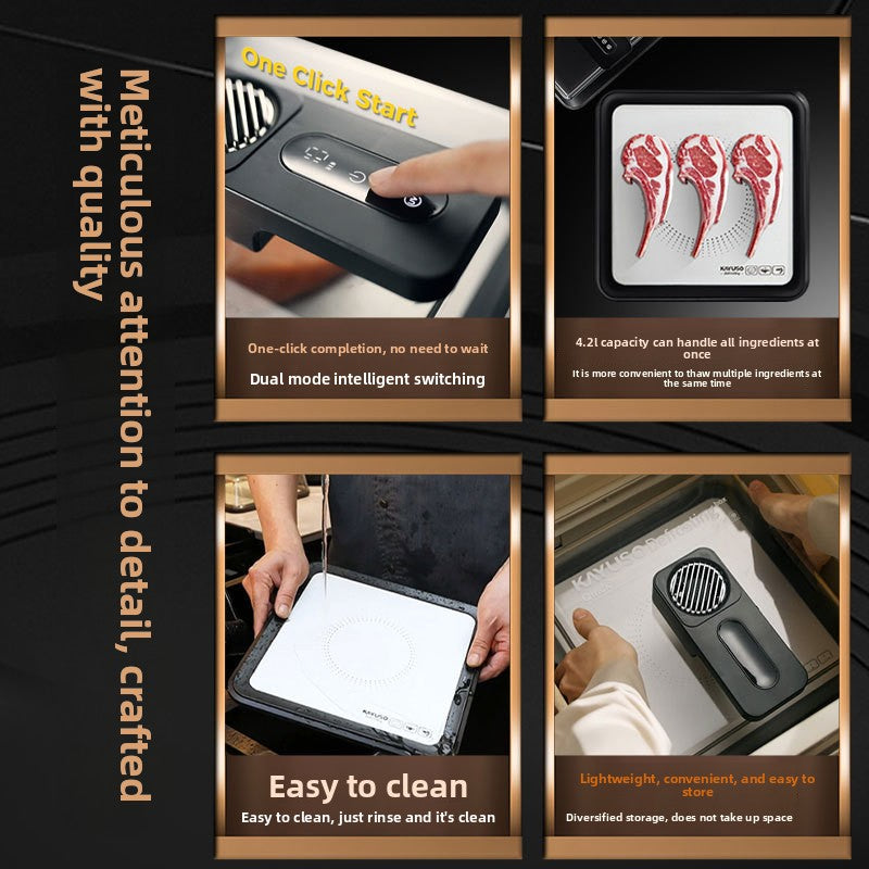 Chef Wave Smart Electric Food Defroster | Rapid Constant Temperature Thawing Machine