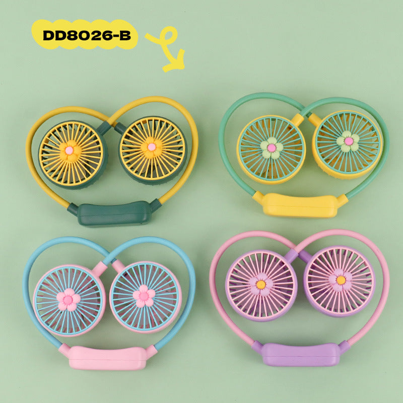 Foldable USB Rechargeable Neck Fan