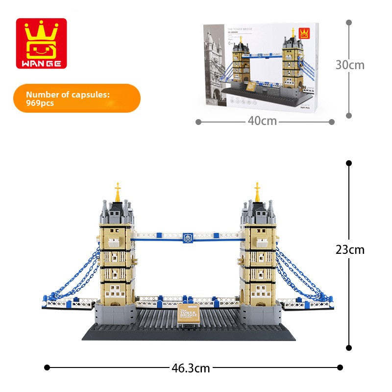 World Architecture Building Blocks kit Global Landmark Model sets
