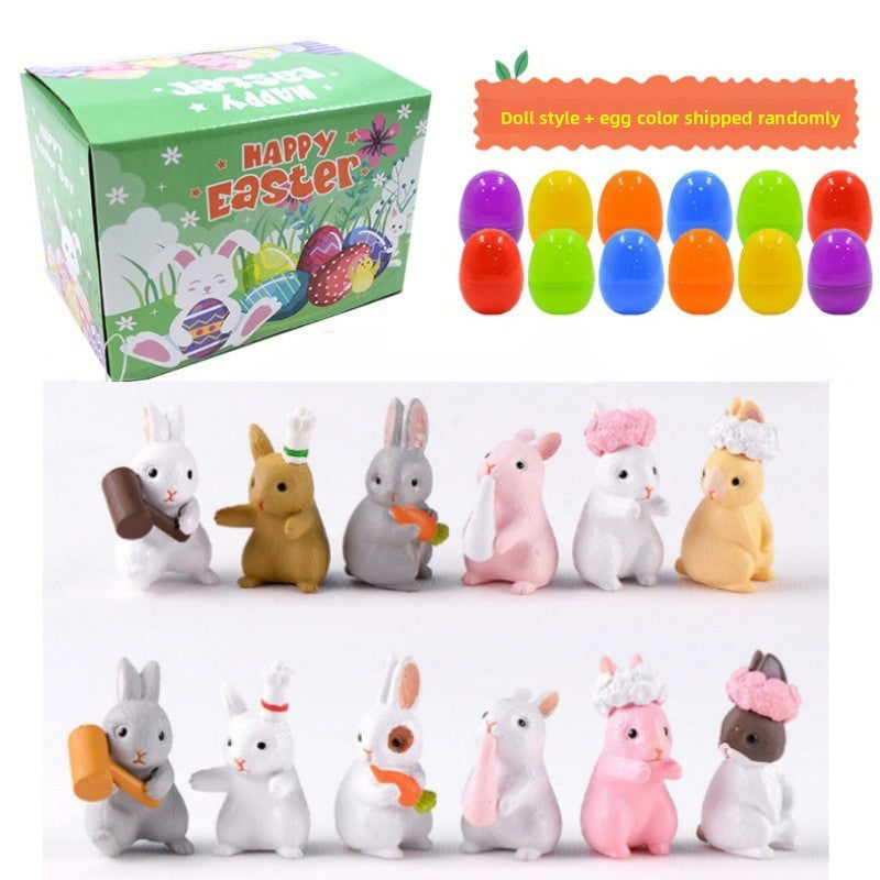Easter Surprise Eggs with Hidden Toys for Children