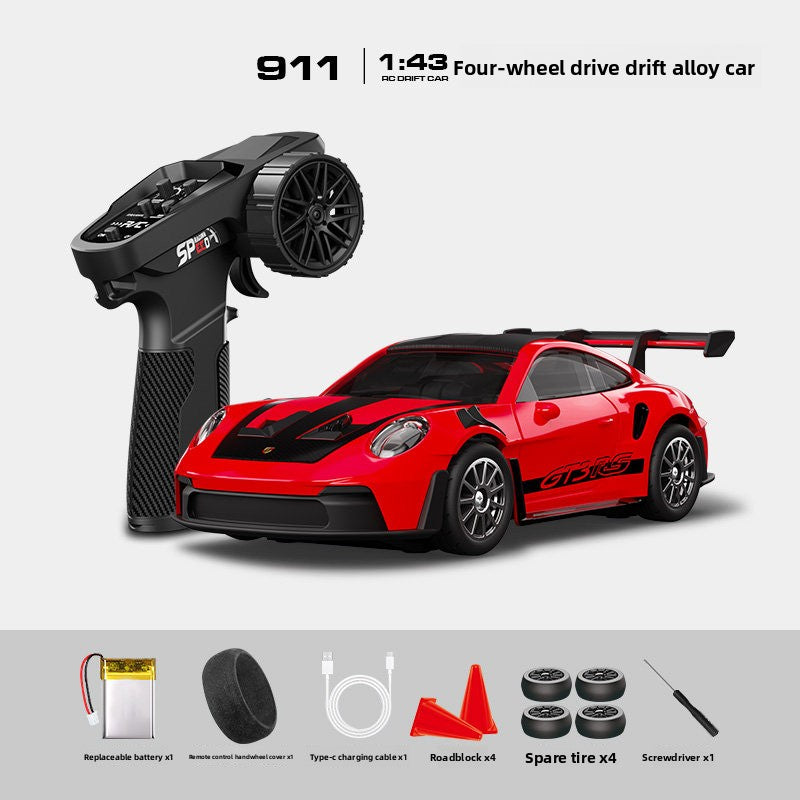 Alloy High-Speed ??Four-Wheel Drive Drift Remote Control Car