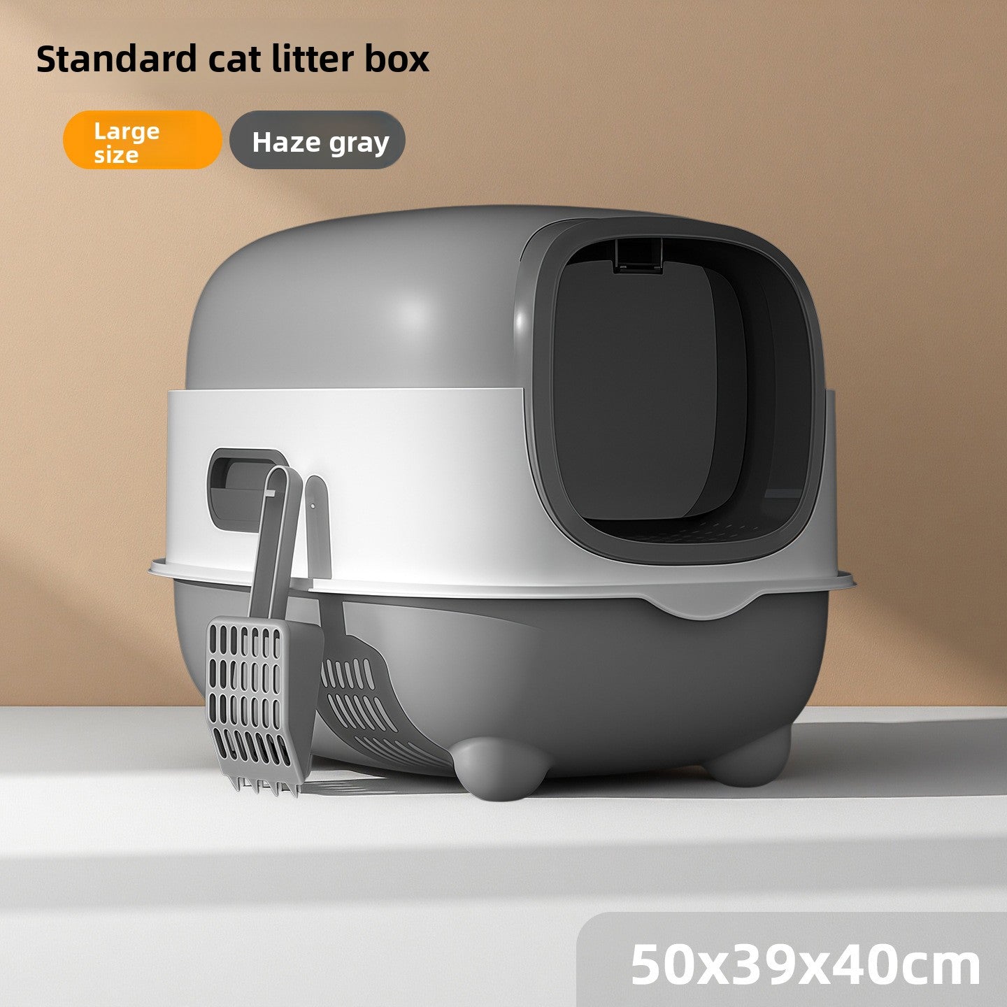 Enclosed Smart cat Litter Box- UV Sterilization & Odor Control