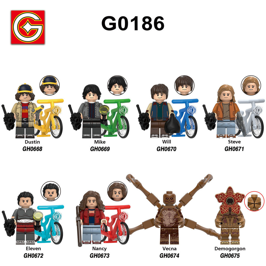 Stranger Things Building Block Figures