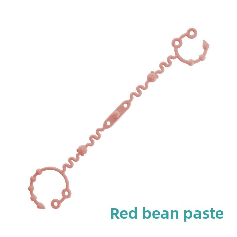 Children's silicone anti-drop chain