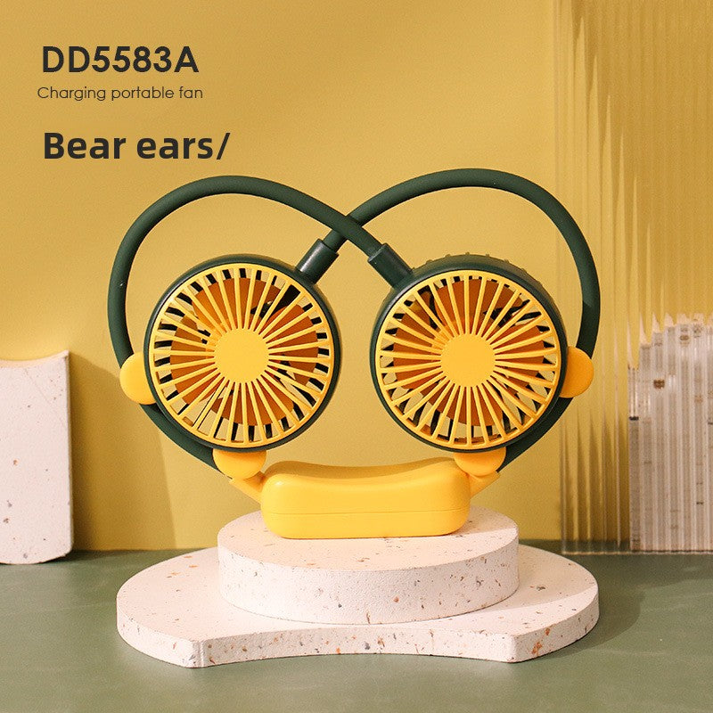 Foldable USB Rechargeable Neck Fan