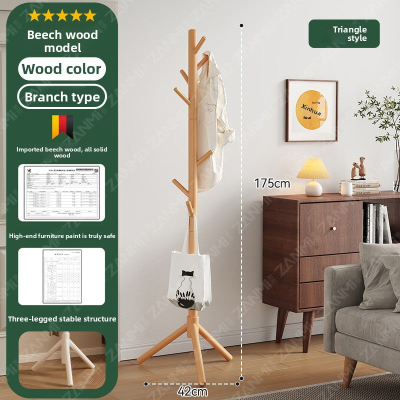 Wooden Coat Rack