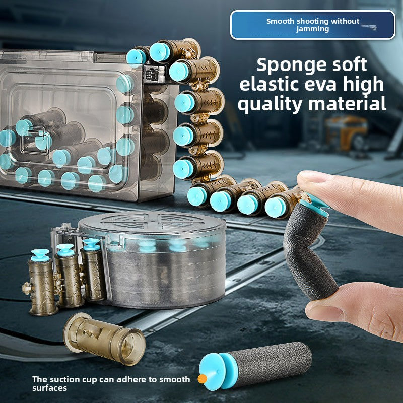 Realistic MG3 Soft Bullet Machine Gun – Chain-Fed, Shell-Ejecting Electric Burst Toy with Tripod
